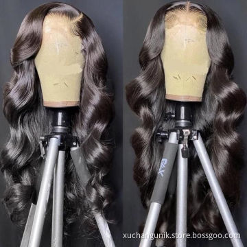 Wholesale Cuticle Aligned Raw Virgin Hair Store,Swiss Lace Wig For Baby Hair,Mink Hair 13X6 Brazilian Lace Front Wig Human Hair